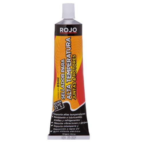 42_16 SELLADOR ALTA TEMPERATURA 85ML ROJO TACSA - Imagen 1