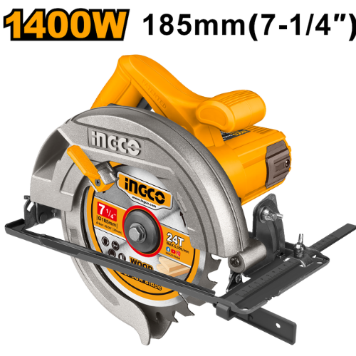 42_35 SIERRA CIRCULAR 1400W 185MM 7 1/4" CS18538-4 INGCO - Imagen 1