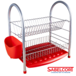 ESCURRE PLATOS LUXURY GRIS PLATA 051 300 15 SABELCORT