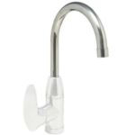 MONOCOMANDO MESADA DOHA 9373 BLANCA ABS PICO J GRUESO MOZART