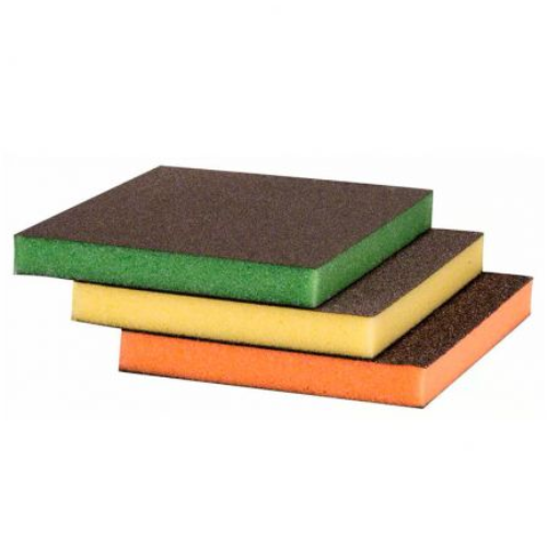 47_1 ESPUMA ABRASIVA CONTORNOS SUPER FINA 98X120X13MM BOSCH - Imagen 1