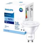 LAMPARA LED SPOT GU10 ECOHOME 3.8W 827 CALIDA