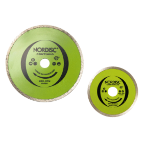 4_117 DISCO DIAMANTADO 4 1/2" CONTINUO NORDISC - Imagen 1