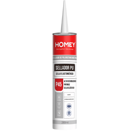 50_14 SELLADOR PU NEGRO 280ML HP45PUN HOMEY - Imagen 1