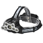 LINTERNA MINERO ALUMINIO RECARGABLE 9 LEDS SQ-T019