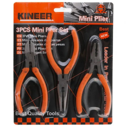 52_19 PINZA MINI 4" 3PCS - Imagen 1