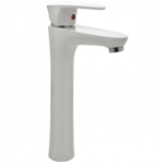 MONOCOMANDO LAVAT DOHA 7160 ABS BLANCA PICO ALTO 280MM RECTO