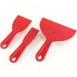 KIT ESPATULAS PLASTICAS CON MANGO X3 HUNTER