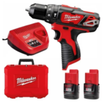 TALADRO PERCUTOR 12V C/CARGADOR + 2 BAT MILWAUKEE