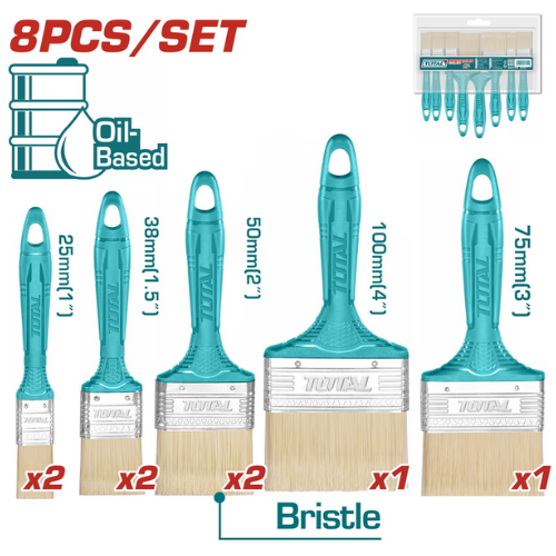 59_19 PINCEL EN SET X8U THT8450801 TOTAL - Imagen 1