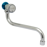 CANILLA 1 AGUA PARED PICO S METAL CABEZAL BCE 8568 MOZART