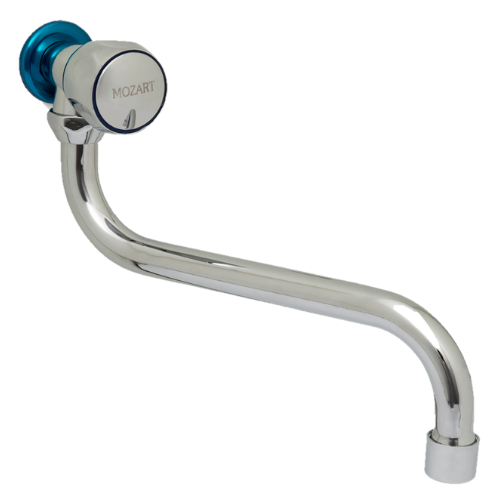 5_132 CANILLA 1 AGUA PARED PICO S METAL CABEZAL BCE 8568 MOZART - Imagen 1