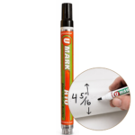 MARCADOR INDUSTRIAL U-MARK A10 NEGRO X UNIDAD MARCAFACIL