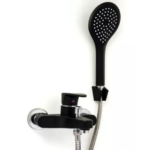 MONOCOMANDO DUCHA DOHA 7169 ABS NEGRA C/TRANSFERENCIA MOZART