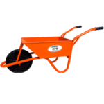 CARRETILLA DE CHAPA 70LTS RUEDA MACIZA DUROLL