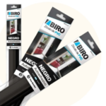 ZOCALO DE PVC AUTOADHESIVO CON GOMA - NEGRO 1 MT BIRO