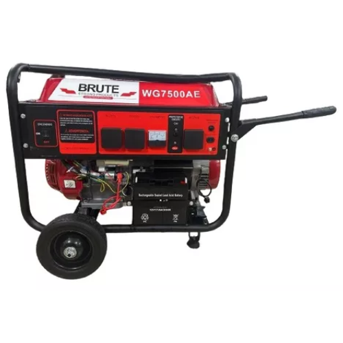 63_0 GENERADOR ELECTRICO 6.5KVA 16HP BRUTE C/ARRANQU ELEC Y RUE - Imagen 1