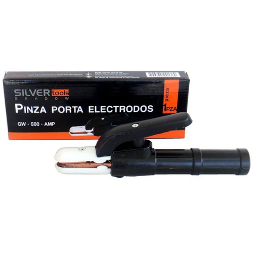 64_5 PINZA PORTA ELECTRODO SILVER - Imagen 1