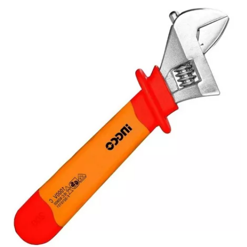652_0 LLAVE AJUSTABLE AISLADA 10" 1000V HIADW101 INGCO - Imagen 1