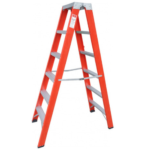 ESCALERA DIELECTRICA DOBLE ACCESO 6 ESCALONES GLOSS
