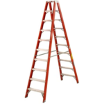 ESCALERA DIELECTRICA DOBLE ACCESO 10 ESCALONES GLOSS