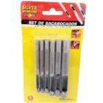 SACABOCADO DE GOLPE X 6 SILVER