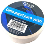 CINTA DE PAPEL MICROPERFORADA P/YESO 120GSM 50MMX50MTS GLOSS