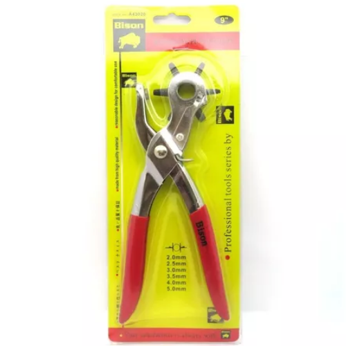 72_5 PINZA SACABOCADO 9" BISON/SILVER - Imagen 1