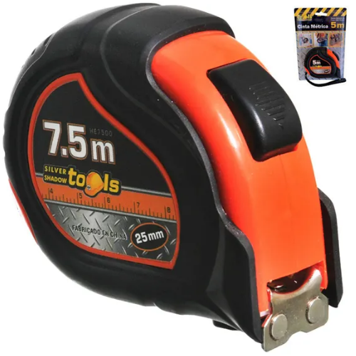 773 CINTA METRICA 7.5MTS SILVERSHADOW - Imagen 1