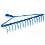 RASTRILLO 16 DIENTES HIERRO FORJA CL