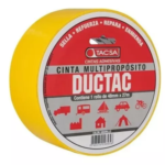 CINTA DUCTAC/DUCTAPE AMARILLA 48MMX9XX0.26 TACSA