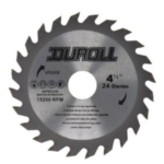 DISCO DE SIERRA DE WIDIA 4 1/2" 24 DIENTES DUROLL S11524