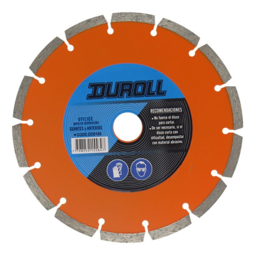 88_0 DISCO DIAMANTADO SEGMENTADO 4 1/2" DUROLL DDS115 - Imagen 1