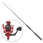 COMBO CAÑA PRO 1.80 1 TRAMO 15-30 + REEL 5 RULEMANES COD118 REDFISH