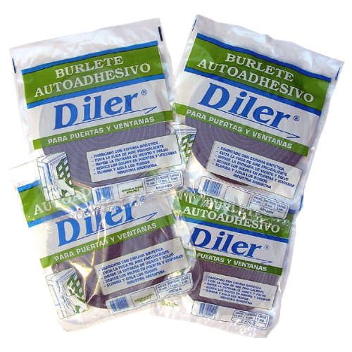 8_21 BURLETE AUTOADHESIVO T. MEDIANO 15X10MM X 5MTS BAM DILER - Imagen 1