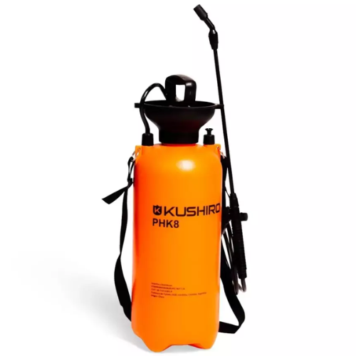 8_42 FUMIGADOR/PULVERIZADOR DE HOMBRO 8L KUSHIRO - Imagen 1