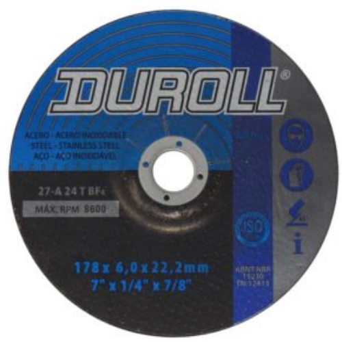 94 DISCO O/A 4 1/2"X1X22.2 DUROLL/DOGO DDOA1151 - Imagen 1