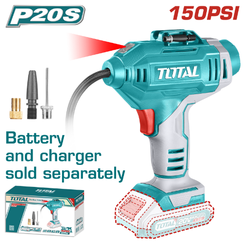 95_1 COMPRESOR 20V 150PSI TACLI2018 TOTAL - Imagen 1