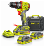 TALADRO PERCUTOR 2000RPM 20V 62NM MALETIN+CARG+2 BAT) DTCDP6281-4 DYLLU