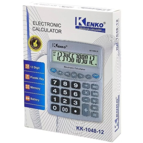 copia-de-diseno-sin-titulo-2024-08-13t223740462 CALCULADORA KENKO GRANDE GRIS KK104812 - Imagen 1