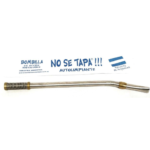 BOMBILLA DE ACERO INOXIDABLE RECTA "NO SE TAPA"