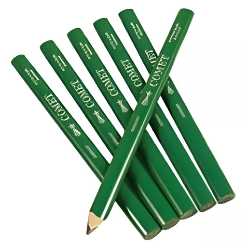 diseno-sin-titulo-55_0 LAPIZ CARPINTERO LARGO 24CM VERDE COMET X12U - Imagen 1