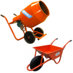 COMBO DUROLL HORMIGONERA 150LTS + CARRETILLA 70 RN