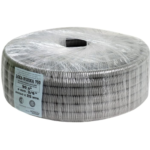 CAÑO CORRUGADO STANDARD GRIS 1X25MTS HUFERJO