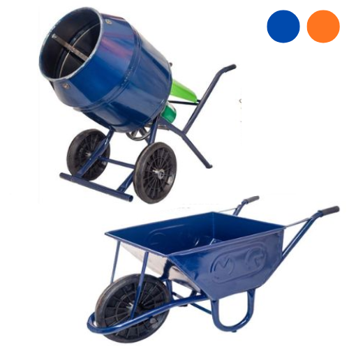 imagenes-sitio-web-23_0 COMBO AZUL/NARANJA HORMIGONERA 130LTS + CARRETILLA 75LTS - Imagen 1