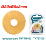 CUCHILLA CORTA CERAMICA 14MM THT576002B TOTAL