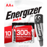 PILA ENERGIZER AA X 4U