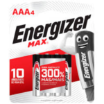 PILA ENERGIZER AAA X 4U