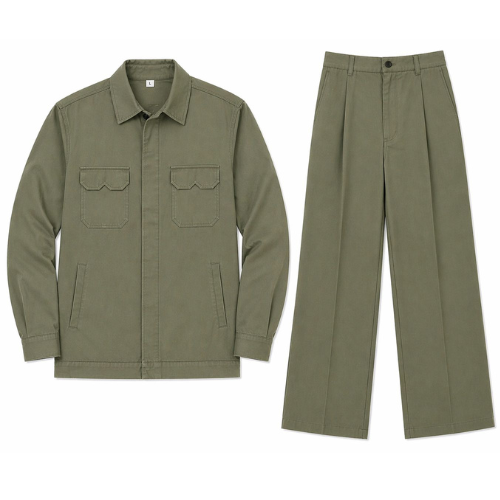 verd CONJUNTO TALLE UNICO CAMISA (T.46) + PANTALON (T.50) VERDE - Imagen 1